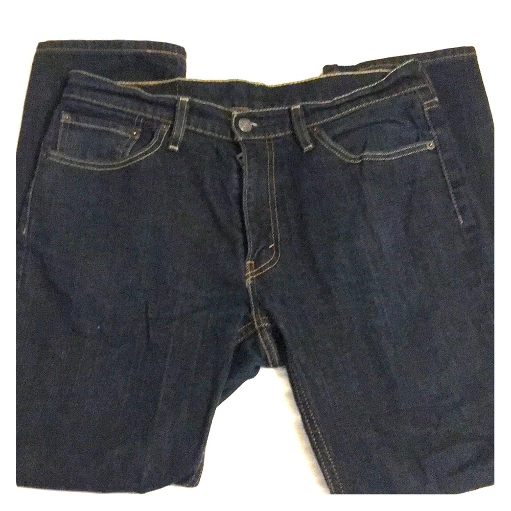 Barely Worn Levi 541 Blue Jeans- Dark Wash